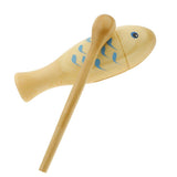 Max Solid Wood Hand Percussion Clapper Chinese Bangzi for Kids Children Toy