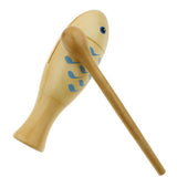 Max Solid Wood Hand Percussion Clapper Chinese Bangzi for Kids Children Toy