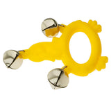 Max Hand Bell Jingles Rattle Toy Instrument Teaching Aids Duck Light Yellow