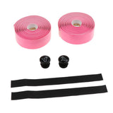 Max Non-slip Bicycles Handlebar Tapes - Road Bike Handle Bar Wrap Bandage Pink