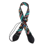 Maxbell 1 Piece Cotton Strap Belt for Ukulele Mini Guitar Colorful Pattern
