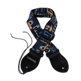 Max 1 Piece Canvas Strap Belt for Acoustic Electric Guitar Letter