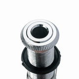 Maxbell 1 Piece 6.35mm Guitar Endpin Plug Jack for Guitar Bass Nickel