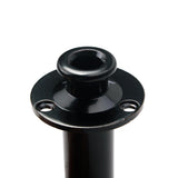 Maxbell Copper Electric Folk Guitar Stereo Flush Endpin Cylinder Output Jack Black