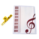 Maxbell A4 Music Book Score Folders Save Document with Clip for Musical Instrument