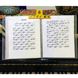 Maxbell A4 Music Book Score Folders Save Document with Clip for Musical Instrument