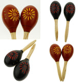 Maxbell Maraca Sand Hammer Shaker for Kids Children Early Educational Toy Black