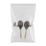 Maxbell Maraca Sand Hammer Shaker for Kids Children Early Educational Toy Black