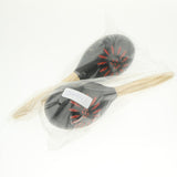 Maxbell Maraca Sand Hammer Shaker for Kids Children Early Educational Toy Black