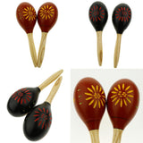 Maxbell Maraca Sand Hammer Shaker for Kids Children Early Educational Toy Black