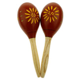Maxbell Maraca Sand Hammer Shaker for Kids Children Early Educational Toy Red