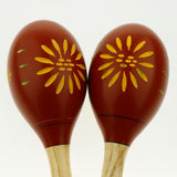 Maxbell Maraca Sand Hammer Shaker for Kids Children Early Educational Toy Red