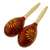 Maxbell Maraca Sand Hammer Shaker for Kids Children Early Educational Toy Red