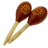 Maxbell Maraca Sand Hammer Shaker for Kids Children Early Educational Toy Red