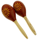 Maxbell Maraca Sand Hammer Shaker for Kids Children Early Educational Toy Red
