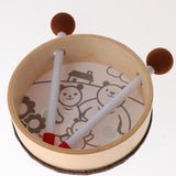 Maxbell Cartoon Hand Drum Percussion Toy for Music Instruments Learning Education