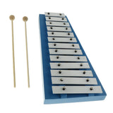 Max 15 Keys Aluminum Xylophone with Mallets for Kids Early Educational