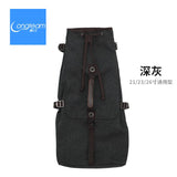 Max Washed Canvas Ukulele Gig Bag for 21/23/26 Inch Ukulele Hawaii Guitar Gray