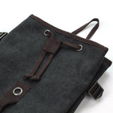 Max Washed Canvas Ukulele Gig Bag for 21/23/26 Inch Ukulele Hawaii Guitar Gray
