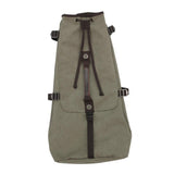 Max Washed Canvas Ukulele Gig Bag for 21/23/26 Inch Ukulele Hawaii Guitar Green