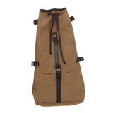 Max Washed Canvas Ukulele Gig Bag for 21/23/26 Inch Ukulele Hawaii Guitar Brown
