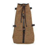 Max Washed Canvas Ukulele Gig Bag for 21/23/26 Inch Ukulele Hawaii Guitar Brown