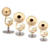 Max Miniature Wooden Sousaphone Mini Musical Instrument 4.5cm 1.77inch
