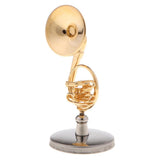 Max Miniature Wooden Sousaphone Mini Musical Instrument 4.5cm 1.77inch