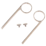 Max Maxb 2 Pieces Trumpet Slide Finger Ring for Brass Instrument Parts Accessory