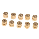 Max Maxb 10 Pieces Baritone Knurled Screw for Brass Instrument Replacement Parts