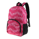Maxbell Waterproof Double Shoulder Strap Backpack School Student Bookbag Red