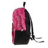 Maxbell Waterproof Double Shoulder Strap Backpack School Student Bookbag Red
