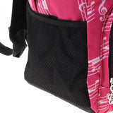 Maxbell Waterproof Double Shoulder Strap Backpack School Student Bookbag Red