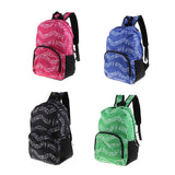 Maxbell Waterproof Double Shoulder Strap Backpack School Student Bookbag Red