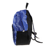 Maxbell Waterproof Double Shoulder Strap Backpack School Student Bookbag Blue