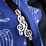 Maxbell Waterproof Double Shoulder Strap Backpack School Student Bookbag Blue
