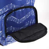 Maxbell Waterproof Double Shoulder Strap Backpack School Student Bookbag Blue