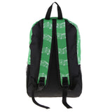 Maxbell Piano Keyboard Music Note Backpack School Bag Shoulder Travel Daypack Green