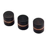 Maxbell 3 Pieces Rosewood Guitar Volume Tone Control Knobs Buttons