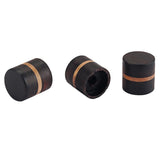 Maxbell 3 Pieces Rosewood Guitar Volume Tone Control Knobs Buttons