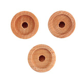 Maxbell 3 Pieces Maple Wood Guitar Volume Tone Control Knobs