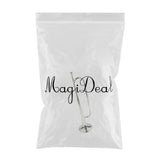 Maxbell 1 Piece Silver Students Youth Trumpet Horn Bugle Brass Instrument