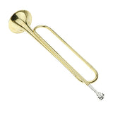 Maxbell Students Bugle Cavalry Trumpet Brass Instrument Golden