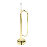 Maxbell Students Bugle Cavalry Trumpet Brass Instrument Golden