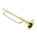 Maxbell Students Bugle Cavalry Trumpet Brass Instrument Golden