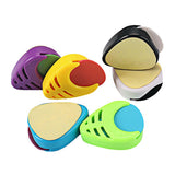 Maxbell 6 Pieces Guitar Pick Plectrum Holder Case Box Color Random