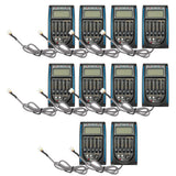 Maxbell 10 Pieces 5 Bands EQ Equalizer Preamp Piezo Pickup Guitar Equalizer Pickup