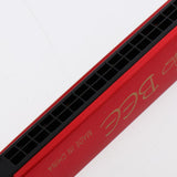 Max 16 Holes C Key Tremolo Harmonica Mouth Organ Musical Instrument Gift Red