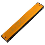 Maxbell 24 Holes C Key Tremolo Harmonica Mouth Organ Musical Instrument Gift Golden