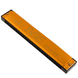 Maxbell 24 Holes C Key Tremolo Harmonica Mouth Organ Musical Instrument Gift Golden